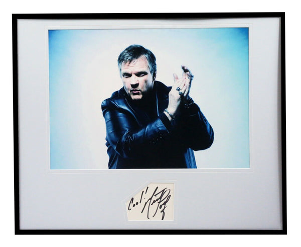 Meat Loaf Signed Framed 16x20 Photo Display 