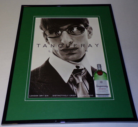 1999 Tanqueray Dry Gin Framed 11x14 ORIGINAL Advertisement