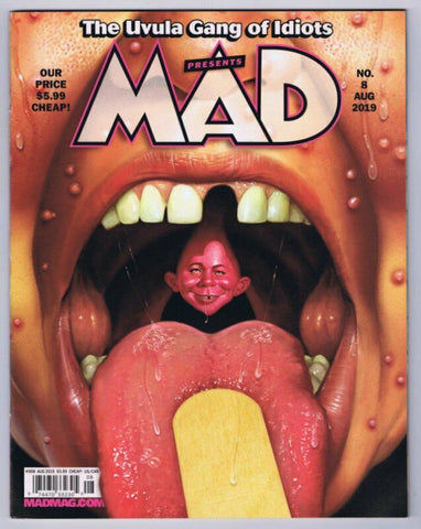 ORIGINAL Vintage Mad Magazine #8 August 2019