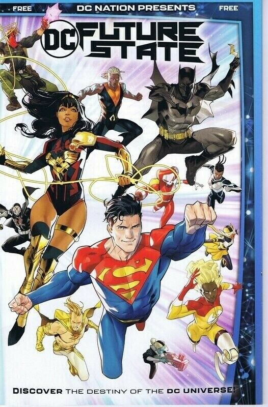 DC Nation #1 2020 FCBD DC Comics Superman Batman Wonder Woman