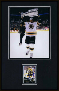 Chris Kelly Signed Framed 11x17 Photo Display Boston Bruins Stanley Cup