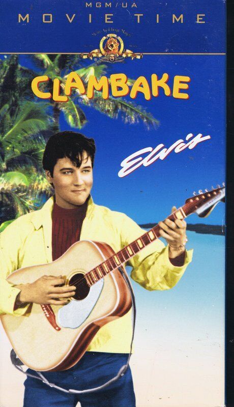 Clambake VINTAGE VHS Cassette Elvis Presley