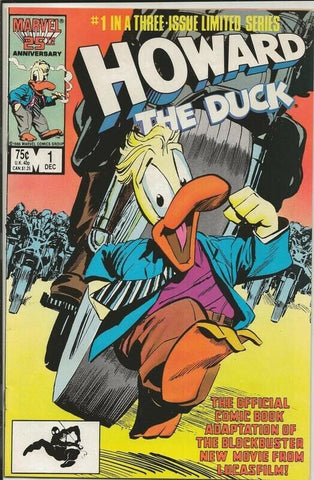 Howard the Duck #1 ORIGINAL Vintage 1986 Marvel Comics