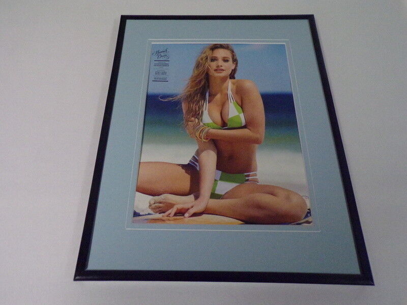 Hannah Davis Jeter Bikini Framed 11x14 Photo Display 