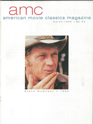 ORIGINAL Vintage Mar 1999 AMC Magazine S McQueen Peter O'Toole 