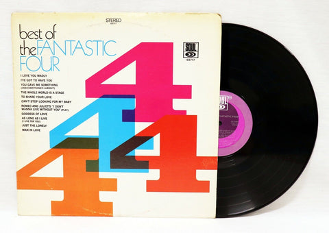 VINTAGE Best of the Fantastic Four LP Vinyl Record Album SS717