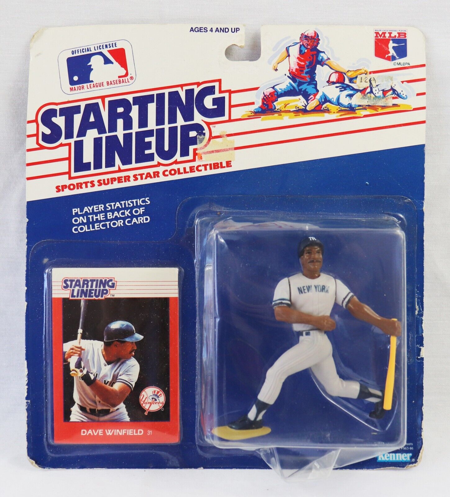 VINTAGE 1988 Starting Lineup Dave Winfield Action Figure Yankees