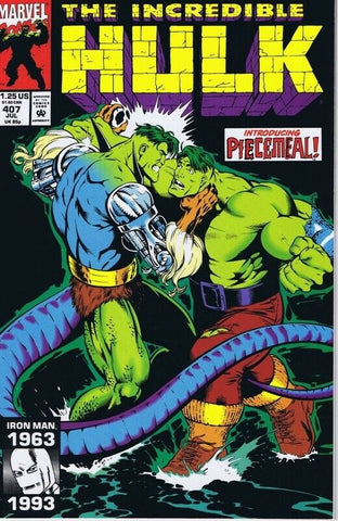 Incredible Hulk #407 ORIGINAL Vintage 1993 Marvel Comics 