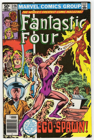 Fantastic Four #228 ORIGINAL Vintage 1981 Marvel Comics 