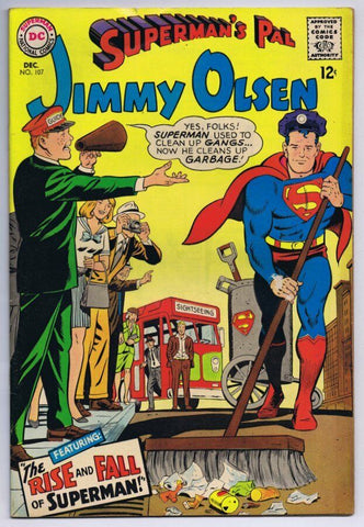 Superman's Pal Jimmy Olsen #107 ORIGINAL Vintage 1967 Comics  