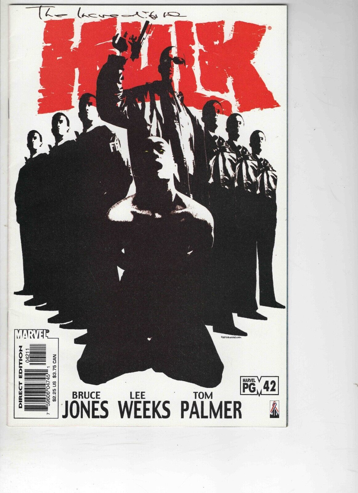 Incredible Hulk #42 2002 Marvel Comics