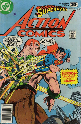 Action Comics #483 ORIGINAL Vintage 1978 DC Comics Superman