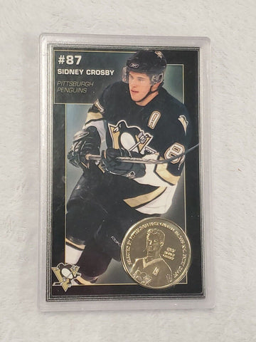 Sidney Crosby Commemorative Rookie Jumbo Card + Coin Set