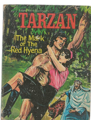 Tarzan Mark of the Red Hyena ORIGINAL Vintage 1967 Whitman Big Little Book B