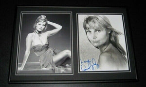 Carol Lynley  Signed Framed 12x18 Photo Set Another World Poseidon Adventure