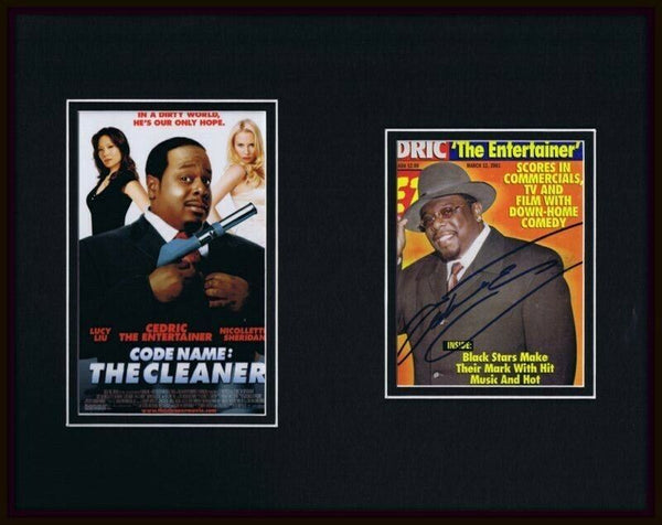 Cedric the Entertainer Signed Framed 11x14 Photo Display JSA 