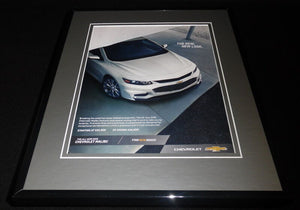 2016 Chevrolet Malibu Framed 11x14 ORIGINAL Advertisement K