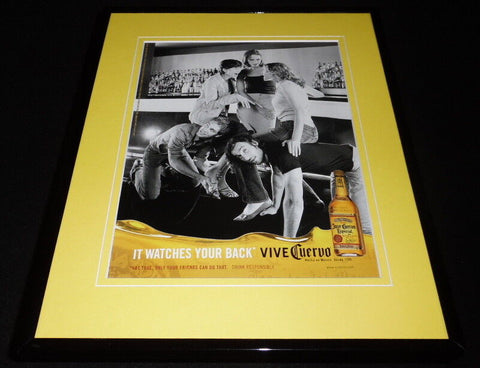 2004 Jose Cuervo Tequila Vive 11x14 Framed ORIGINAL Vintage Advertisement