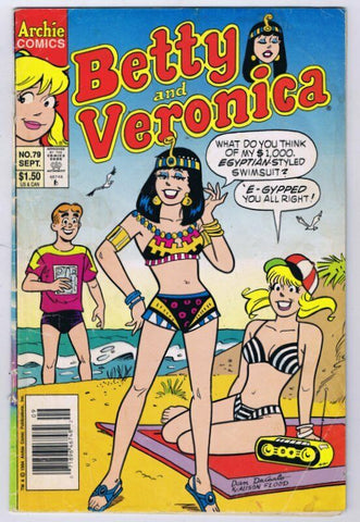 Veronica #79 ORIGINAL Vintage 1994 Archie Comics Newsstand GGA Swimsuit Bikini 