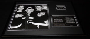 Coach Jack Adams Framed 12x18 Photo Display Red Wings