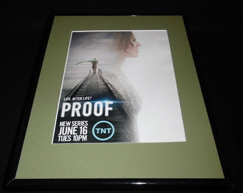 Proof 2015 TNT 11x14 Framed ORIGINAL Advertisement Jennifer Beals