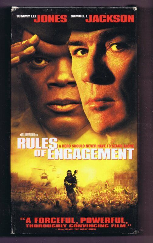 Rules of Engagement (2000) VINTAGE VHS Cassette 