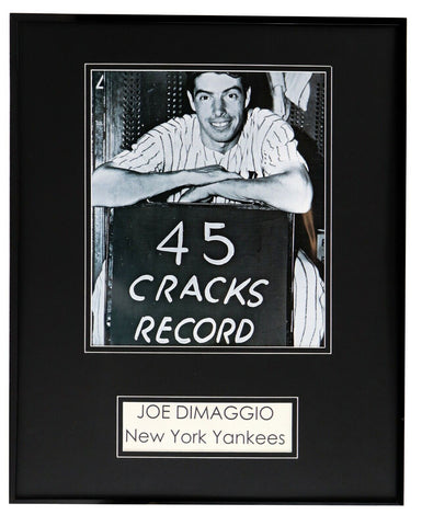 Joe Dimaggio 16x20 Framed Photo Display Yankees