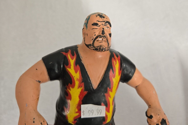 VINTAGE 1988 WWF LJN Bam Bam Bigelow Figure