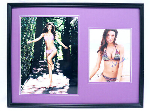 Miranda Kerr 18x24 Signed Framed Photo Set  AW