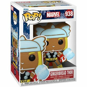 NEW SEALED 2021 Funko Pop Figure Marvel Holiday Gingerbread Thor