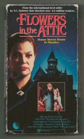 Flowers in the Attic VINTAGE VHS Cassette Kristy Swanson Victoria Tennant