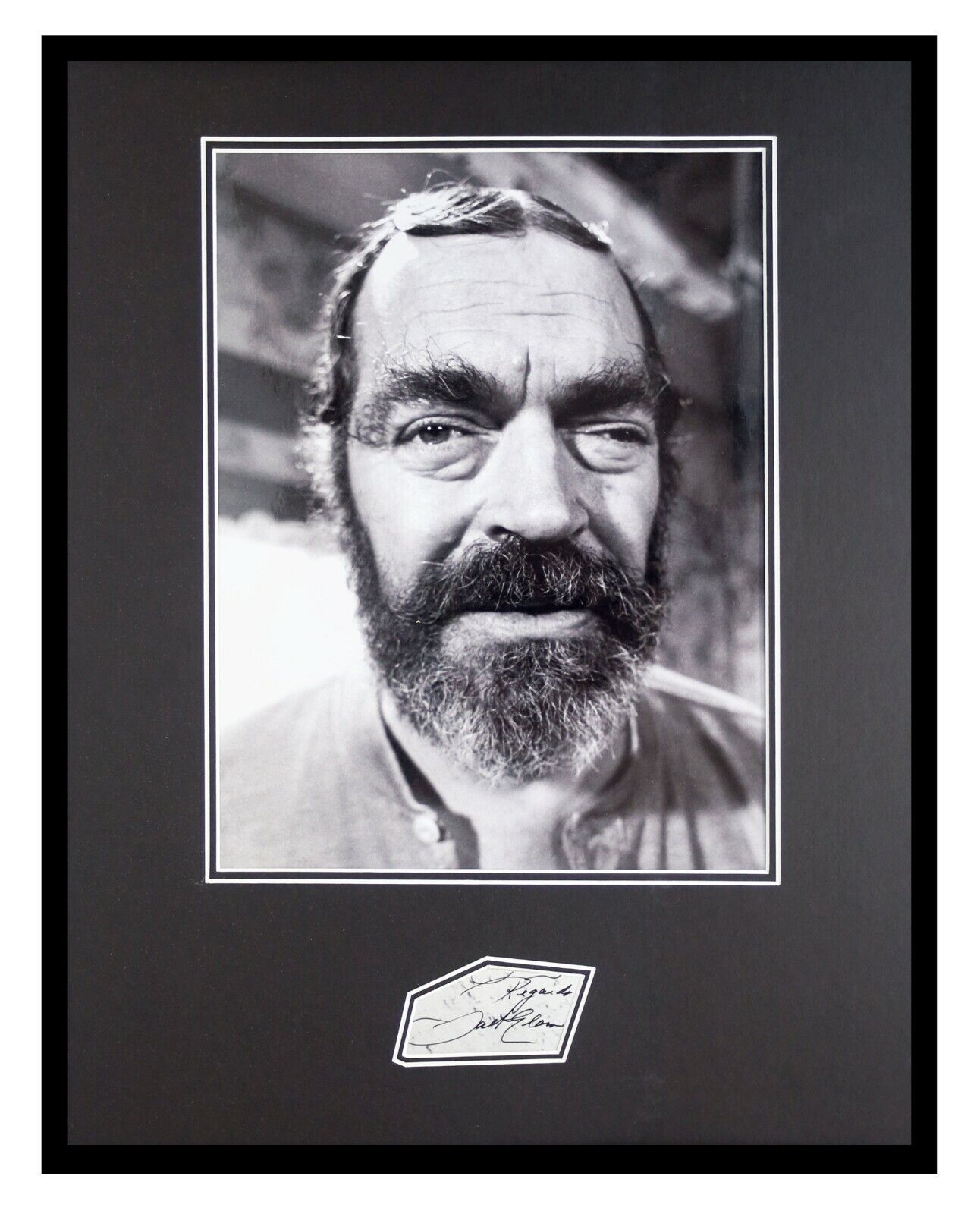 Jack Elam Signed Framed 16x20 Photo Display