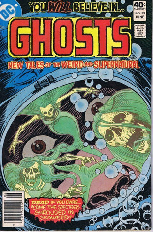 Ghosts #89 ORIGINAL Vintage 1980 DC Comics Horror