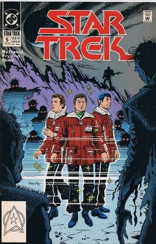 Star Trek #5 ORIGINAL Vintage 1990 DC Comics 