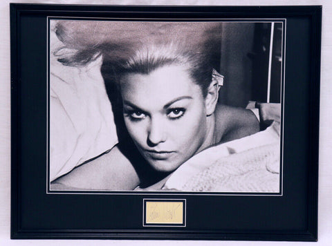 Kim Novak Signed Framed 18x24 Photo Display