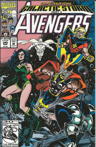 Avengers #345 ORIGINAL Vintage 1992 Marvel Comics 