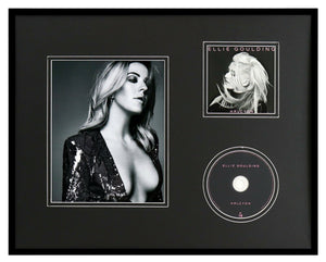 Ellie Goulding Framed 16x20 Halcyon CD & Photo Display