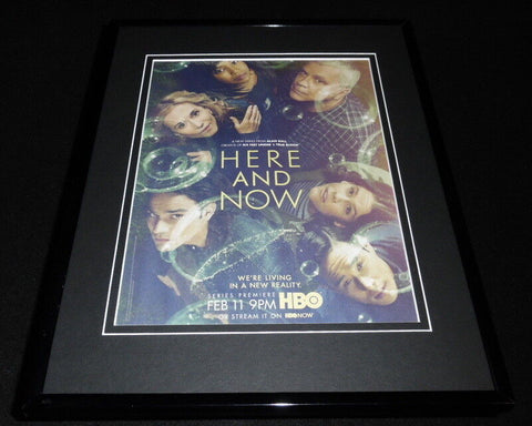 Here and Now 2018 HBO 11x14 Framed ORIGINAL Advertisement Holly Hunter 