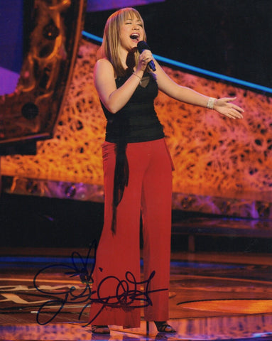 Diana Degarmo Signed 8x10 Photo AW American Idol