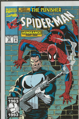 Spider-Man #32 ORIGINAL Vintage 1993 Marvel Comics 