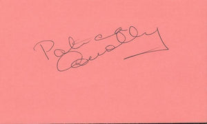 Patricia Conolly Signed 3x5 Index Card 