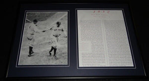 1932 New York Yankees Babe Ruth & Lou Gehrig Framed 12x18 Photo Display