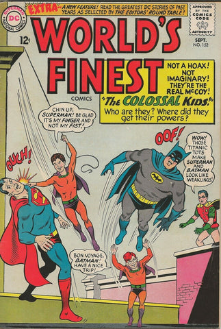 World's Finest #152 ORIGINAL Vintage 1965 DC Comics Batman Superman