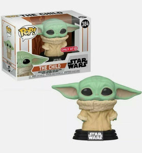 NEW SEALED Funko Pop Figure Mandalorian The Child Baby Yoda Target Exclusive 