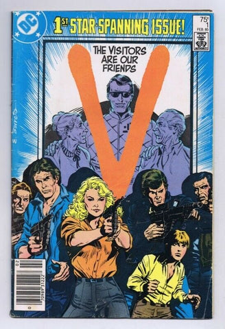 V #1 ORIGINAL Vintage 1985 DC Comics 