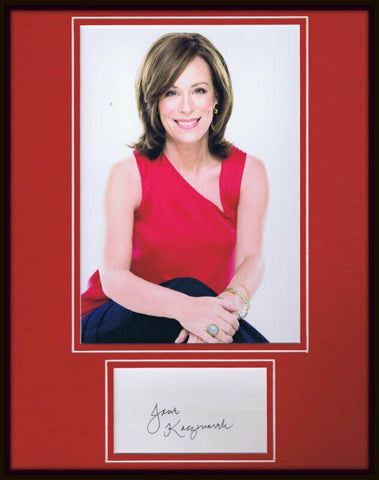 Jane Kaczmarek Signed Framed 11x14 Photo Display Malcolm in the Middle