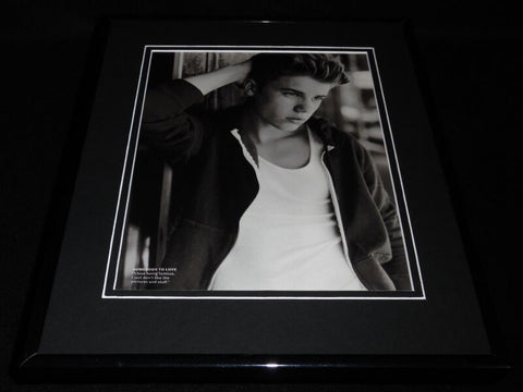 Justin Bieber 2012 Framed 11x14 Photo Display 