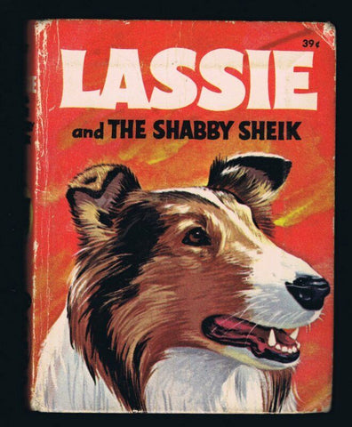 Lassie + the Shabby Sheik ORIGINAL Vintage 1968 Whitman Big Little Book  