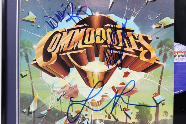 The Commodores Group Signed 1979 Greatest Hits Album Lionel Richie W Orange King