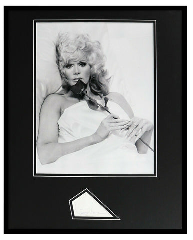 Connie Stevens Signed Framed 16x20 Photo Display 